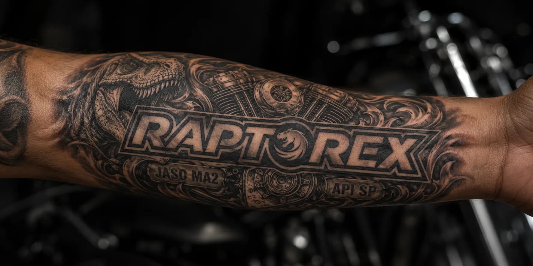 RAPTOREX V-TWIN identity